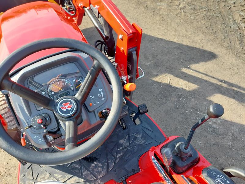 Tractors  Massey Ferguson GC1725M Sub-compact Tractor with Loader Photo